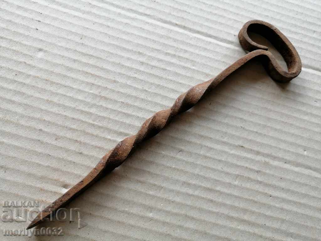Σφυρηλατημένο κρυπτογραφημένο μυστικό κλειδί για το λουκέτο κλειδαριάς κλειδαριάς μοναχού