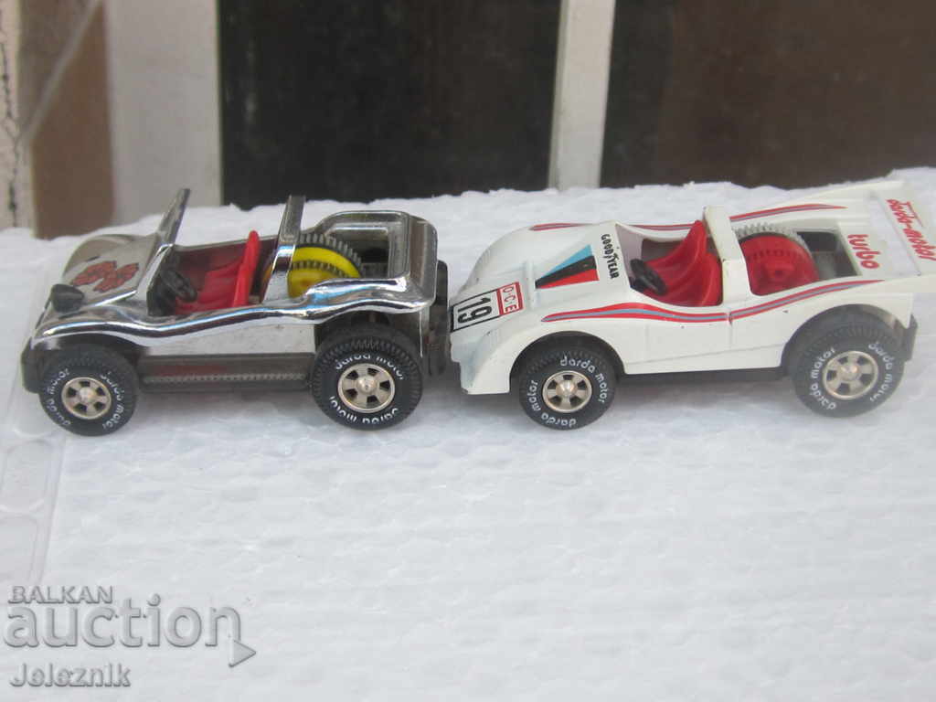 Auction  lot 2 rare w. germani darda car toi metal