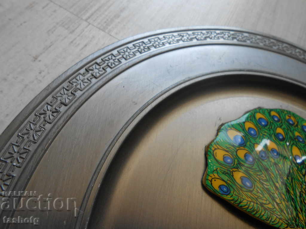 ANIVERSAREA BEAUTY Placa de staniu german cu EMAIL! GES.GESH! - 6 ANIVERSAREA BEAUTY Placa de staniu german cu EMAIL! GES.GESH! - 6