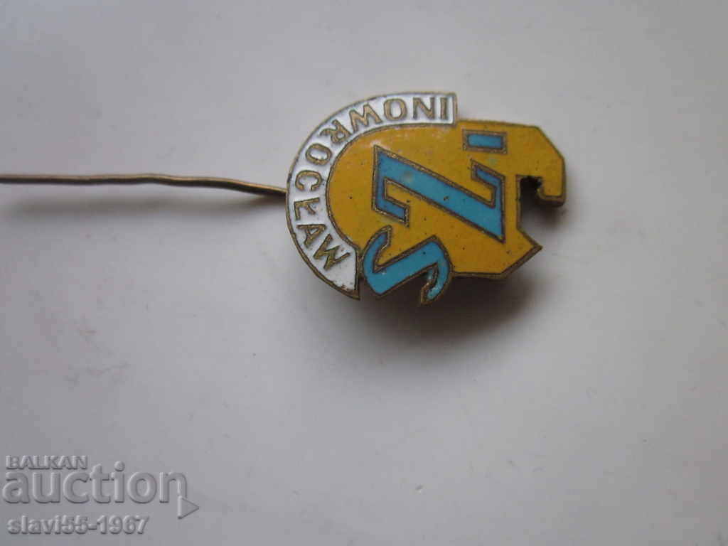Auction  Wroclaw BZC Enamel Badge !!!