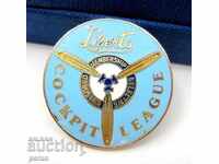 Liberto Cockpit League-Кокпит Лига-Либерто-Членска значка