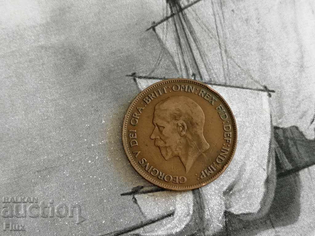 Coin - Great Britain - 1 penny | 1931 with price 4.75 BGN | € 2.43 Coin - Great Britain - 1 penny | 1931 with price 4.75 BGN | € 2.43