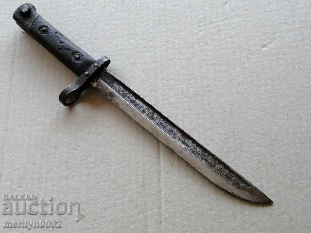 Buckled knife dagger of the M-95 bayonet blade WW1 with price 69.00 BGN | € 35.28 Buckled knife dagger of the M-95 bayonet blade WW1 with price 69.00 BGN | € 35.28