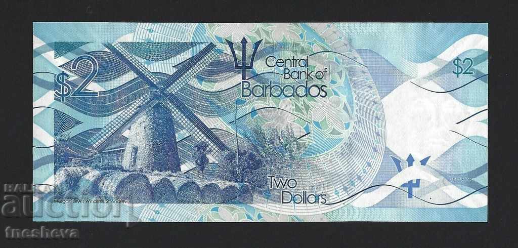 BARBADOS $ 2 dollars 2017, UNC with price 18.00 BGN | € 9.20 BARBADOS $ 2 dollars 2017, UNC with price 18.00 BGN | € 9.20