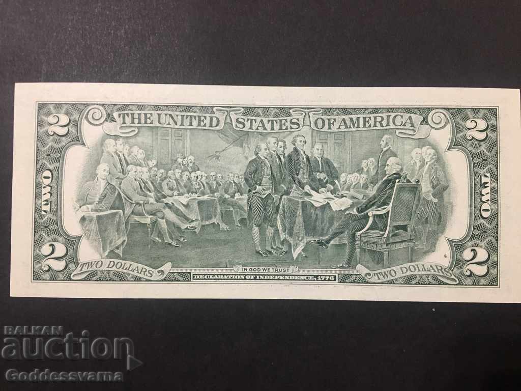 USA 2 Dollars 1995 Ref 4205 with price 15.00 BGN | € 7.67 USA 2 Dollars 1995 Ref 4205 with price 15.00 BGN | € 7.67