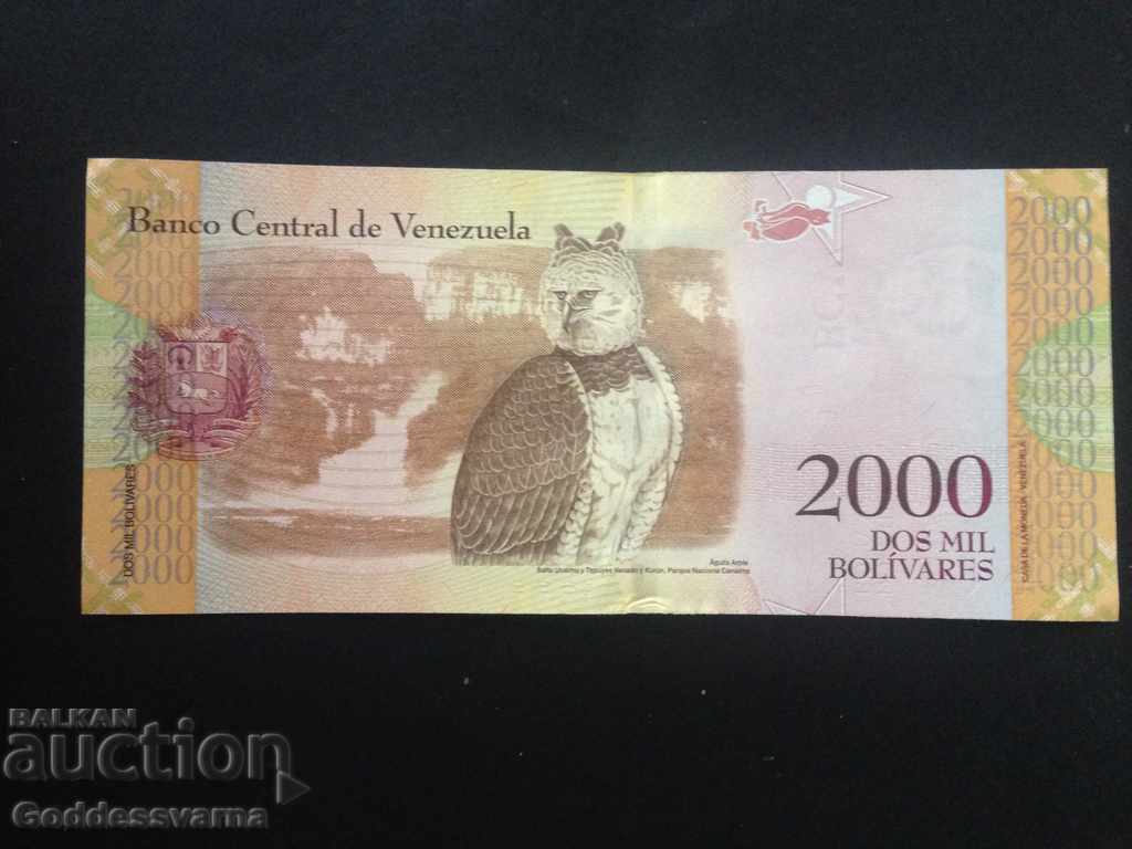 Venezuela 2000 Bolivars 2016 Ref 0297 with price 3.00 BGN | € 1.53 Venezuela 2000 Bolivars 2016 Ref 0297 with price 3.00 BGN | € 1.53