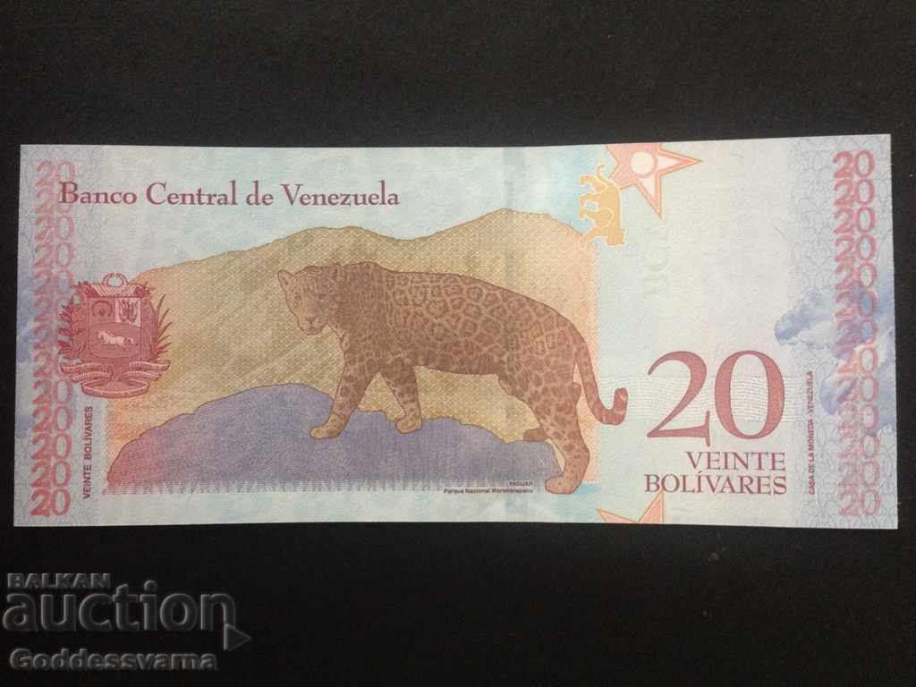 Venezuela 20 Bolivars 2018 Ref 7750 with price 2.00 BGN | € 1.02 Venezuela 20 Bolivars 2018 Ref 7750 with price 2.00 BGN | € 1.02