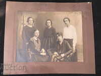 OLD PHOTOGRAPHY - CARDBOARD - EXCELLENT - LARGE 112