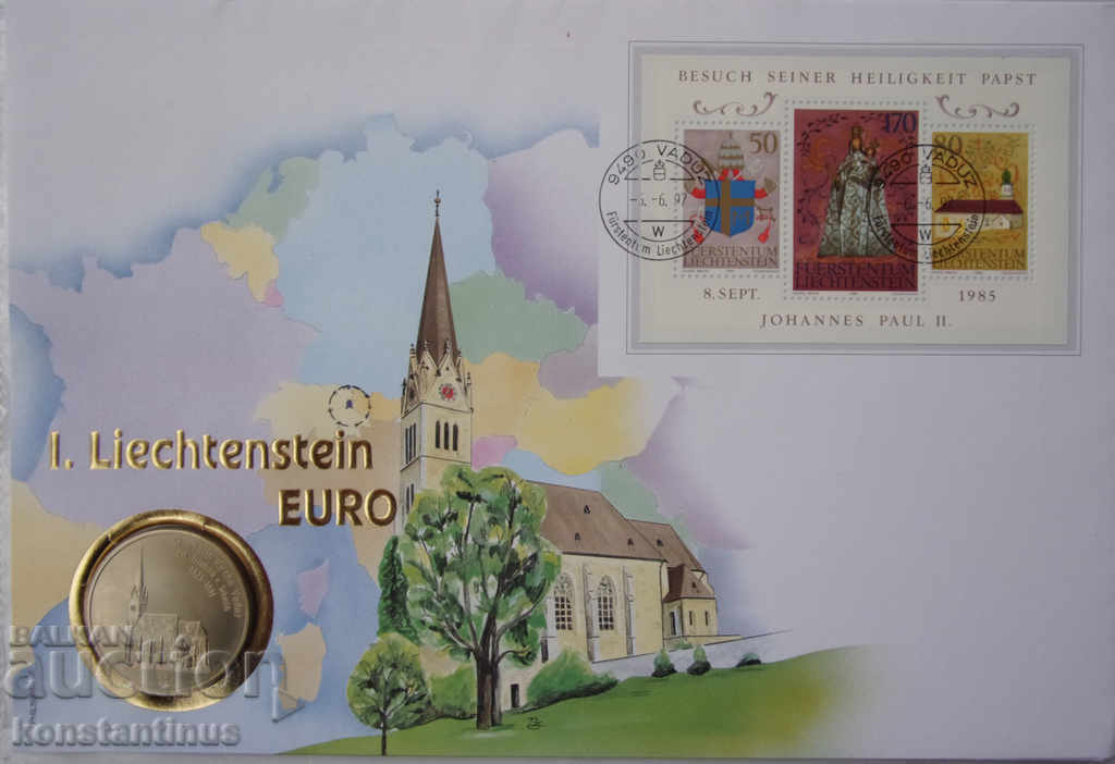 Liechtenstein 5 Euro 1996 UNC Rare cu preț € 33.23 | 64.99 BGN
