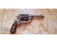 Gasser. Revolver. Pistol.