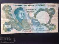 Nigeria 20 Naira 1984  Pick 26f Ref 0859