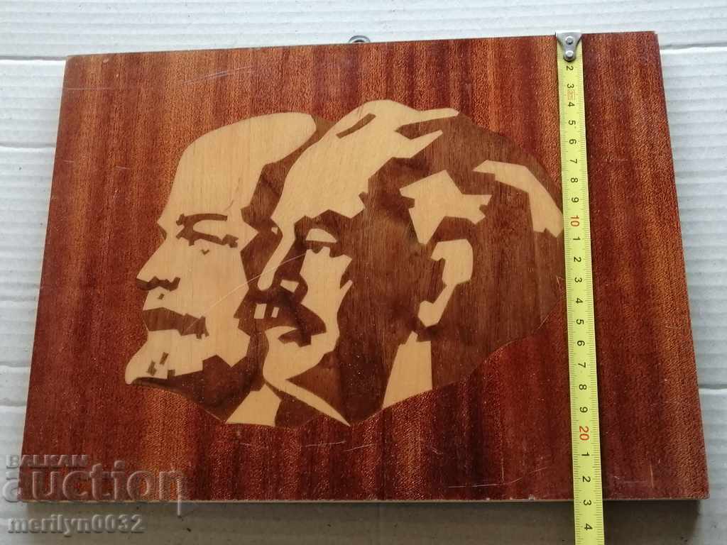 Delivery of Inlay Lenin and Dimitrov Delivery of Inlay Lenin and Dimitrov