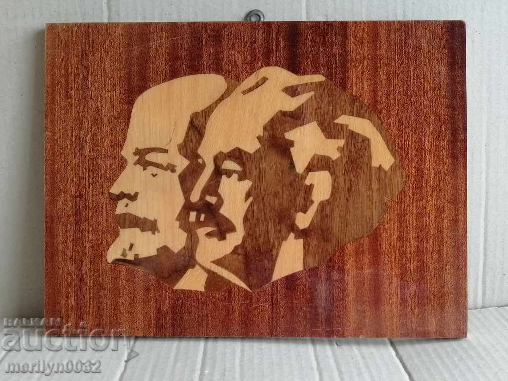 Inlay Lenin and Dimitrov - 6 Inlay Lenin and Dimitrov - 6