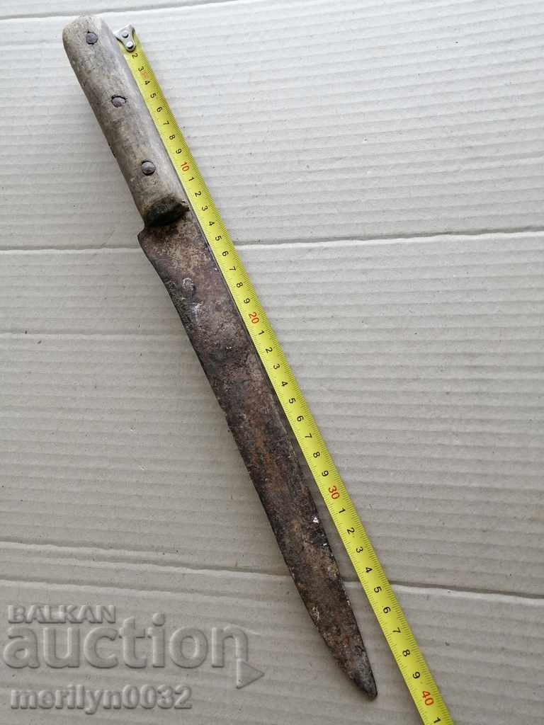 Auction An old knife without a cane Auction An old knife without a cane