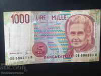 Italy 1000 lire 1990 Ref 6211