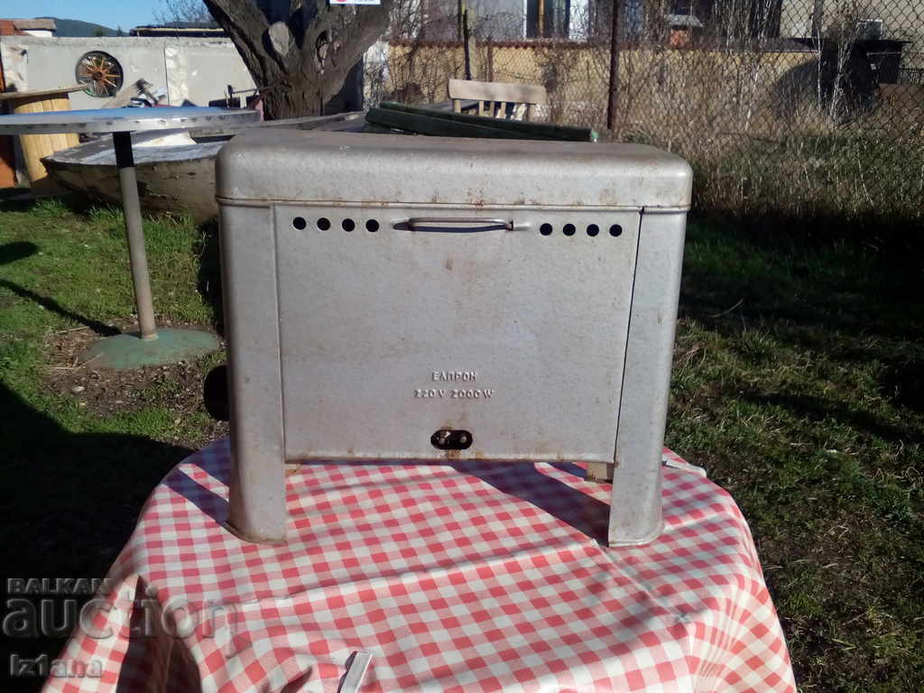 Auction Old Elprom Heating Stove Auction Old Elprom Heating Stove