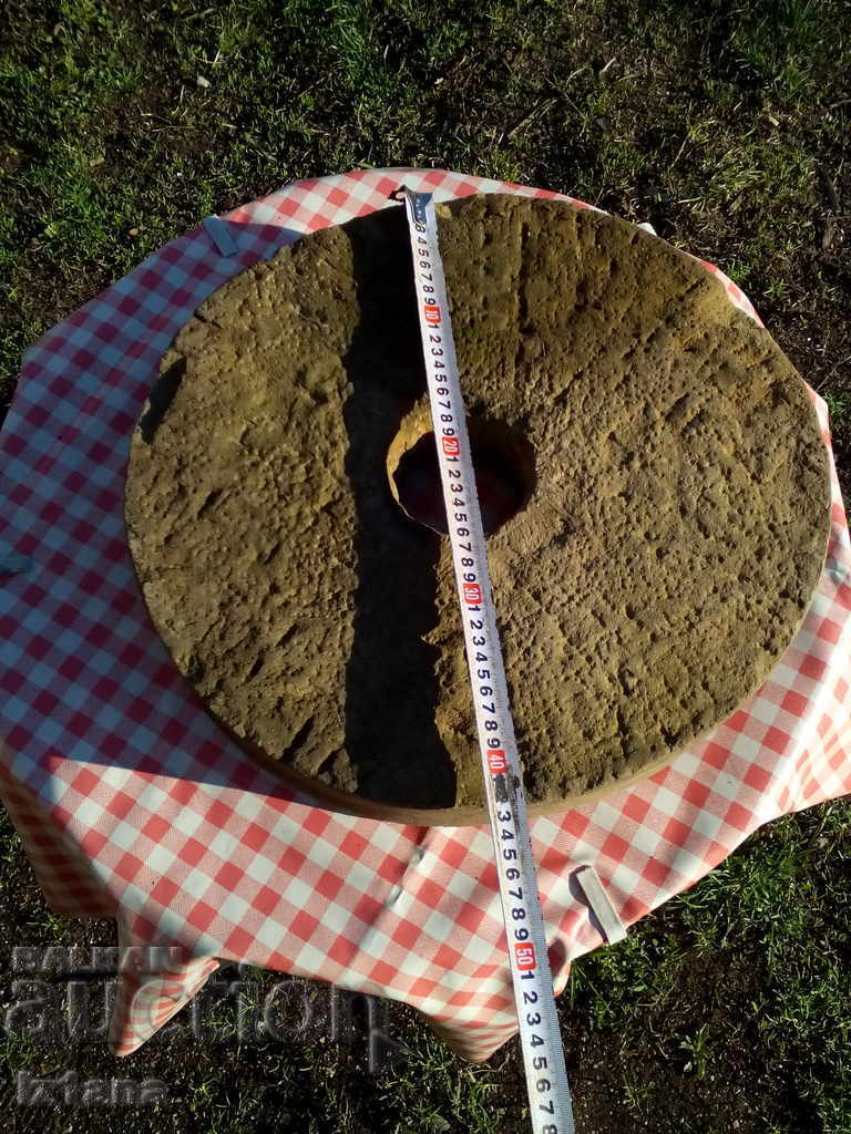 Auction  An old stone mill of cut stone