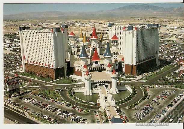 Cardul american Las Vegas Excalibur Casino *