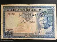 Mali 1000 Francs 1960 Pick 9 Ref 6763