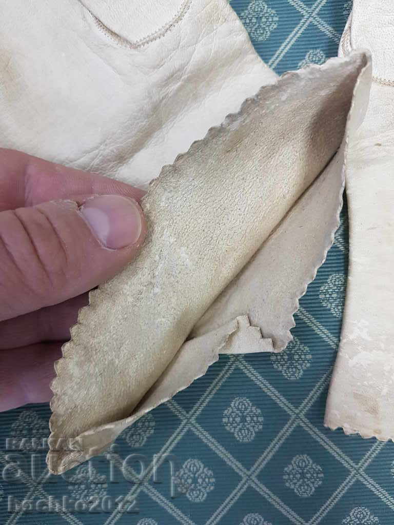 Συλλεκτικά γυναικεία βασιλικά δερμάτινα γάντια 1920-30 - 6