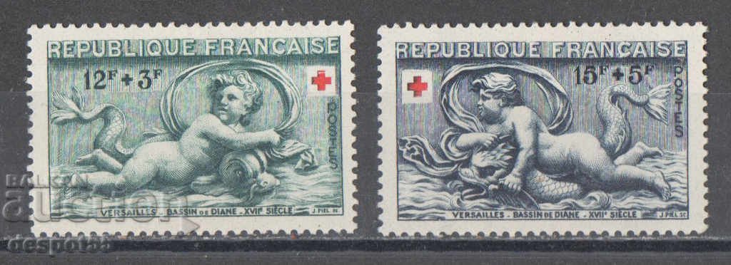 1952. Франция. Червен кръст.