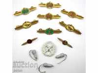 LARGE LOT OF MILITARY INSIGNIA-GDR-DDR