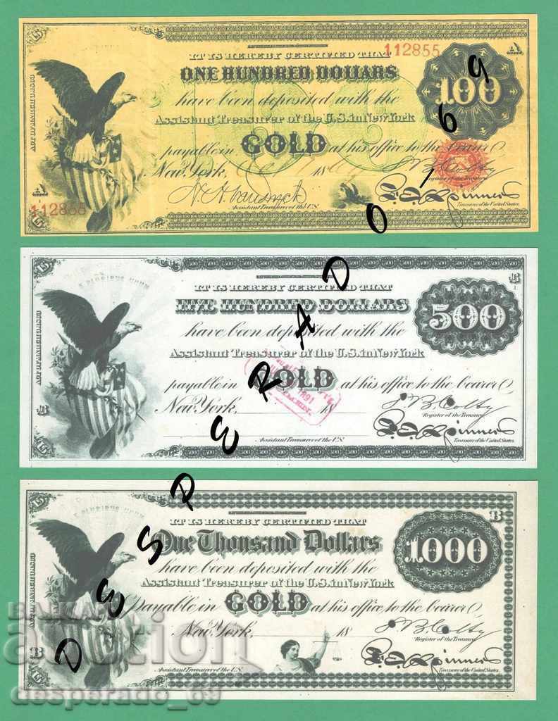 (¯ '' • .¸ (Αναπαραγωγή) ΗΠΑ 1863 UNC -5 Τραπεζογραμμάτια " με τιμή 20.00 BGN | € 10.23 (¯ '' • .¸ (Αναπαραγωγή) ΗΠΑ 1863 UNC -5 Τραπεζογραμμάτια " με τιμή 20.00 BGN | € 10.23