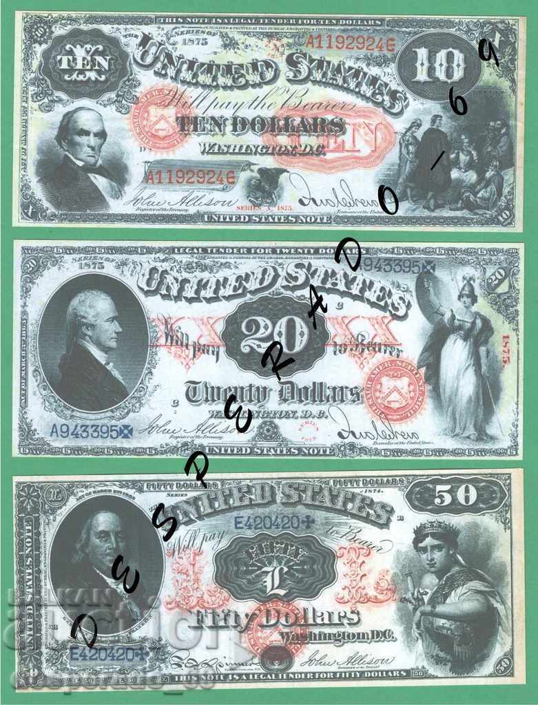 Παράδοση (¯` '• .¸ (Αναπαραγωγή) Ηνωμένες Πολιτείες 1874-1878 UNC -9 Τραπεζογραμμάτιο. Παράδοση (¯` '• .¸ (Αναπαραγωγή) Ηνωμένες Πολιτείες 1874-1878 UNC -9 Τραπεζογραμμάτιο.