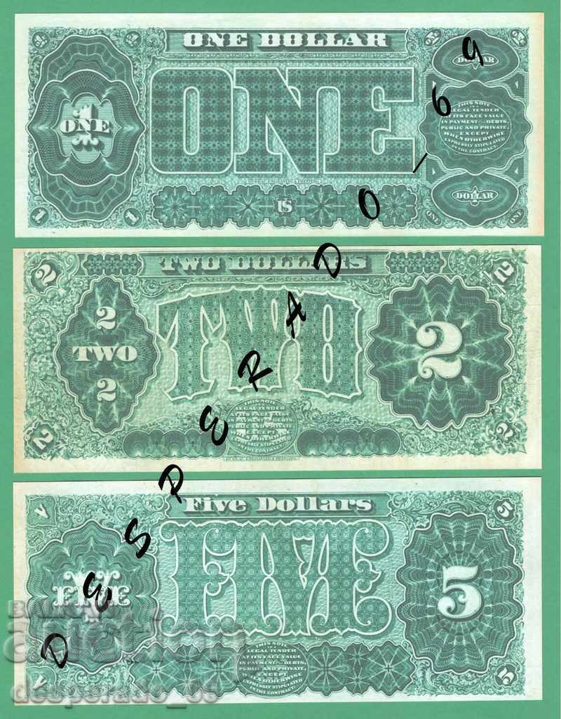 Auction (¯` '• .¸ (Reproduction) USA 1890 UNC -7 Banknote¸. •' ´¯) Auction (¯` '• .¸ (Reproduction) USA 1890 UNC -7 Banknote¸. •' ´¯)