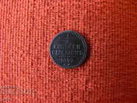 Russia 1/2 penny 1842 EM Rare coin