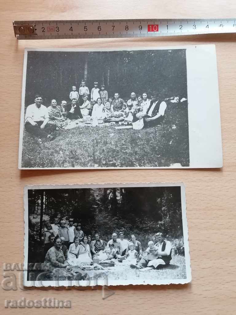 Лот снимки Чам Курия 1932 г. Картичка