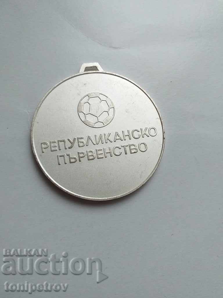 Delivery of Soccer medal 2 pieces