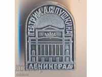 Badge Leningrad Theater. AS Pushkin