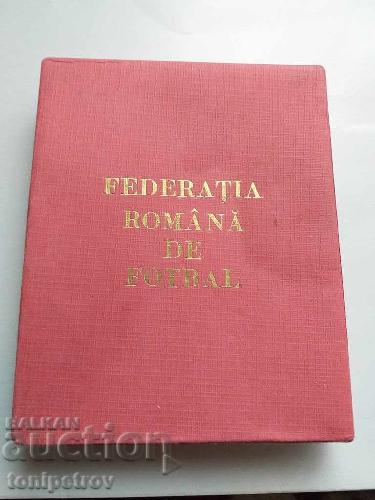Plaque with Romanian Football Federation badge with price 20.00 BGN | € 10.23