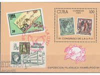 1984. Cuba. Al 19-lea congres universal al Uniunii Poștale. Block.