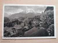 Картичка 1922 г. Berchtesgaden g. d. Watzmann