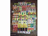Lot of 70 pcs. label for cans and jars