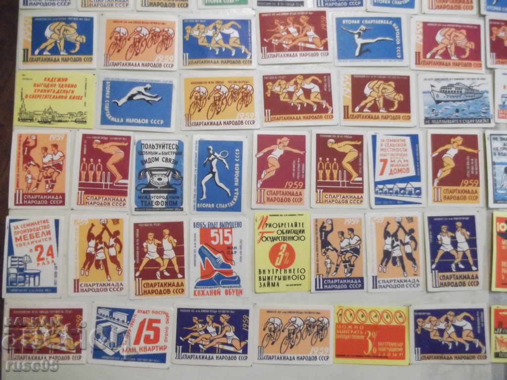 Delivery of Lot of 100 pcs. label for Soviet matches - 2
