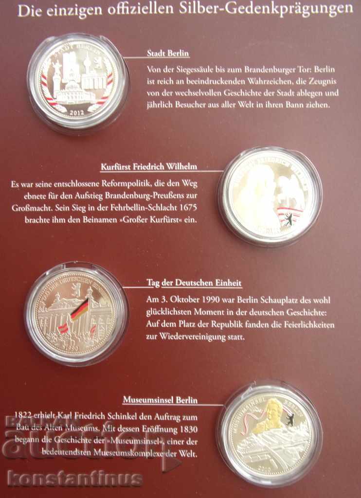 Licitație Germania 75 ani Berlin PROOF UNC