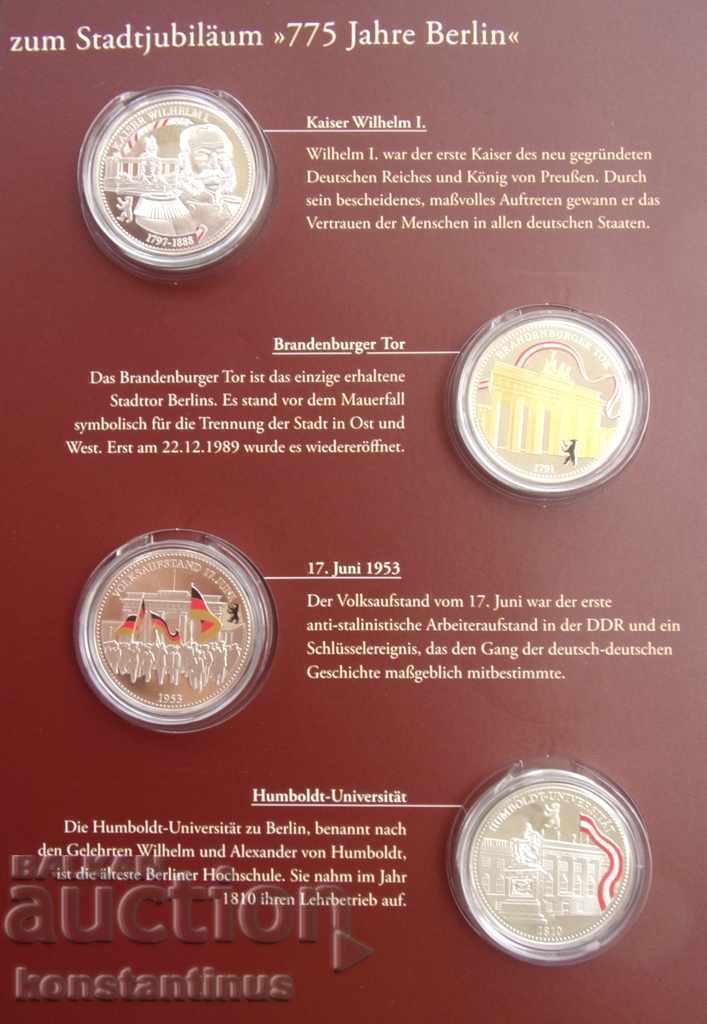 Livrarea Germania 75 ani Berlin PROOF UNC