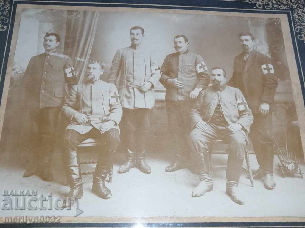 Fotografie cu portretul armatei război balcanic