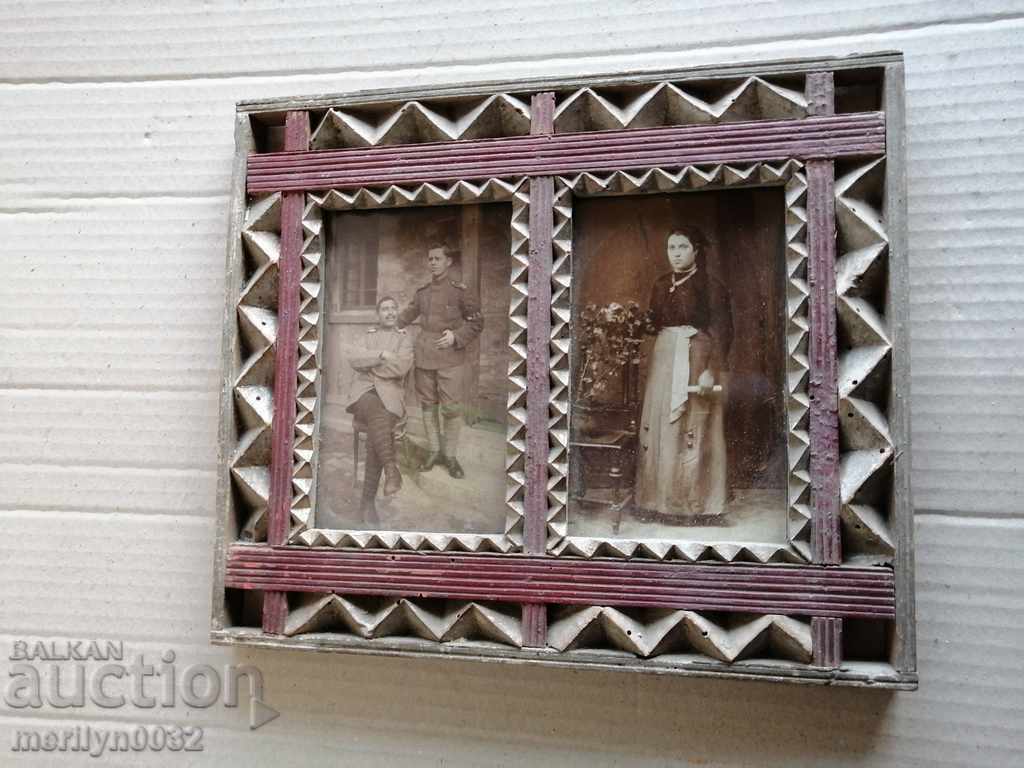 Армейска снимка портрет фотография Първа световна война WW1 - 7