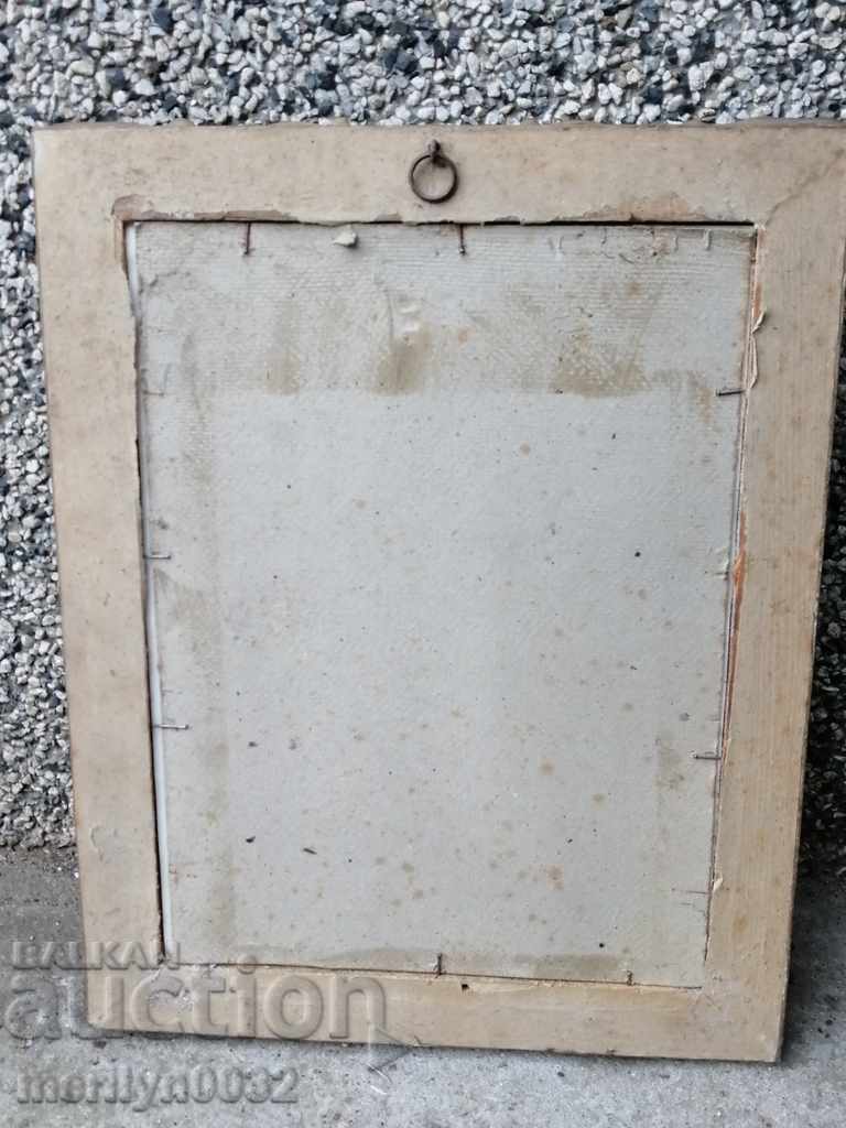 Auction  Social Reproduction Photo in Frame Portrait Vladimir Ilyich Lenin