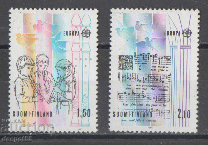 1985. Φινλανδία. Ευρώπη - Ευρωπαϊκό έτος μουσικής.