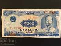 Vietnam 5000 Dông 1988 Pick 108