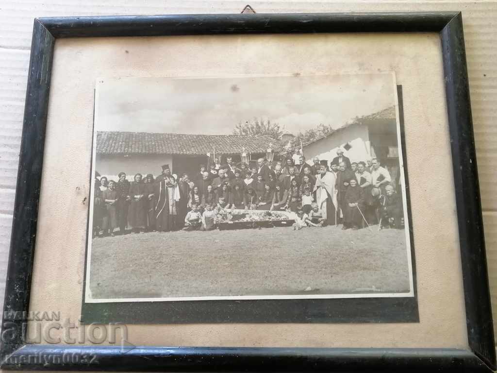 Πορτραίτο των οροφών της γιαγιάς φωτογραφία φωτογραφία κορνίζα ιερέα με τιμή 68.00 BGN | € 34.77