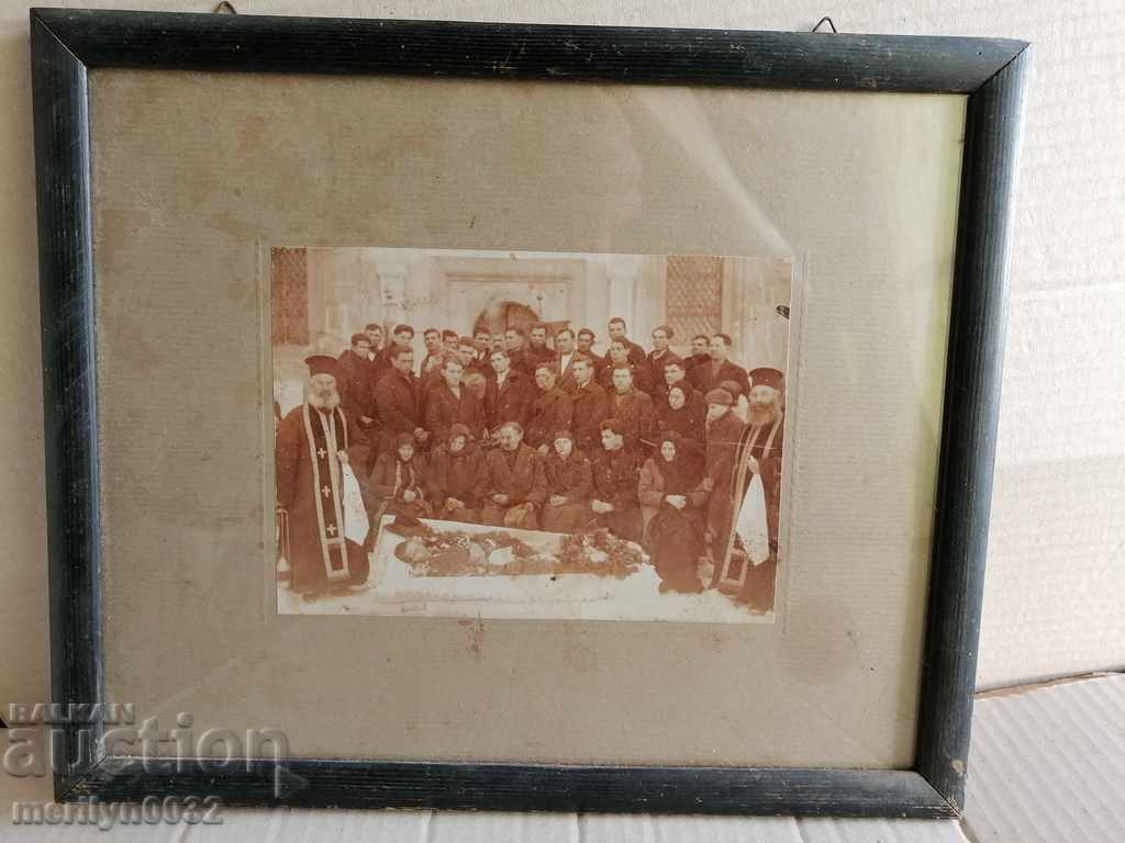 Δημοπρασία Πορτραίτο των οροφών της γιαγιάς φωτογραφία φωτογραφία κορνίζα ιερέα Δημοπρασία Πορτραίτο των οροφών της γιαγιάς φωτογραφία φωτογραφία κορνίζα ιερέα