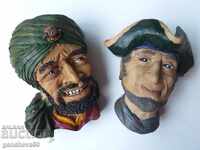 Old Figures for wall-money boxes