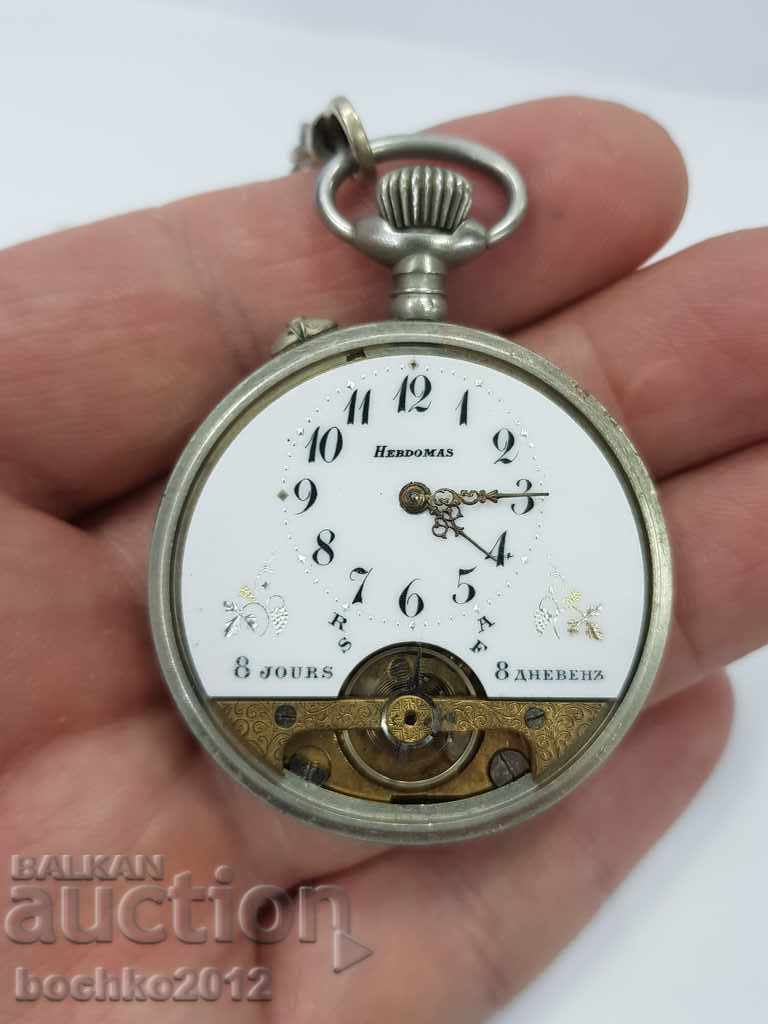 Ceas elvetian de buzunar HEBDOMAS+chatel - 6 Ceas elvetian de buzunar HEBDOMAS+chatel - 6