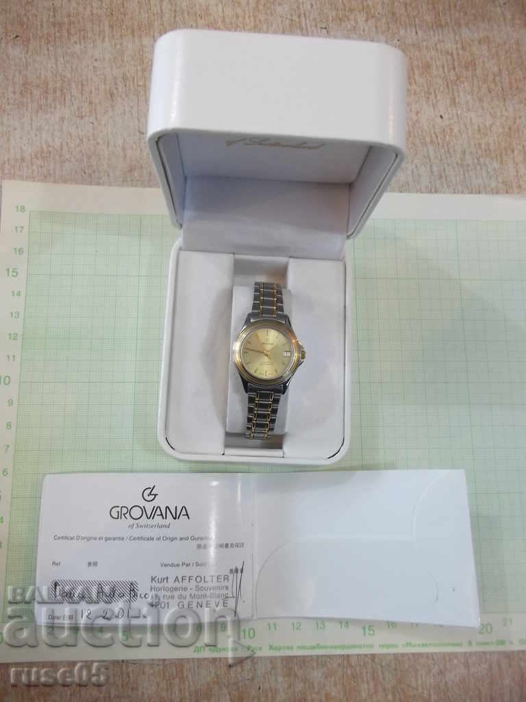 "GROVANA" women's automatic watch with chain working - 6 "GROVANA" women's automatic watch with chain working - 6